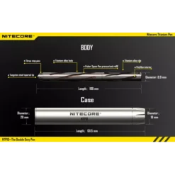 Nitecore NTP10 Titanium Pen -Nitecore 11 63