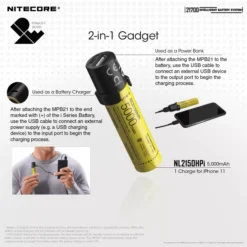 Nitecore 21700 Intelligent Battery System -Nitecore 21700 Intelligent Battery System 8