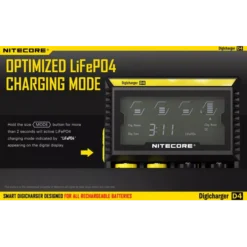 Nitecore Digicharger D4 EU -Nitecore 5 178