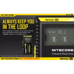 Nitecore Digicharger D2 EU -Nitecore 7 153