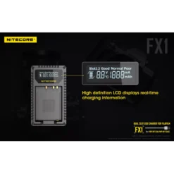 Nitecore FX1 Fujifilm Camera Charger -Nitecore FX1 6