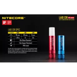 Nitecore LA10 CRI Mini Camping Lantern -Nitecore LA10CRI 10