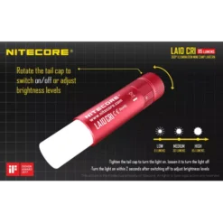 Nitecore LA10 CRI Mini Camping Lantern -Nitecore LA10CRI 8