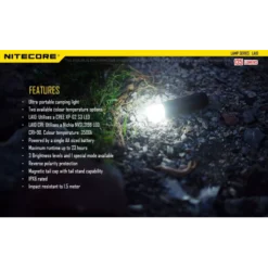 Nitecore LA10 Mini Camping Lantern -Nitecore LA10 11