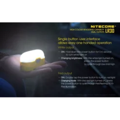 Nitecore LR30 Dual Output Lantern -Nitecore LR30 7