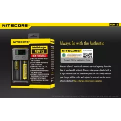 Nitecore New I2 Charger -Nitecore N i2 9