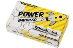 Nitecore IMR18650-battery 35A, 3100mAh, Set Of 2 -Nitecore NC IMR18650 31 03 nitecore nc imr18650 31 03