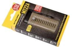 NiteCore MT22A Sandy Brown Flashlight -Nitecore NCMT22A BR 07 nitecore ncmt22a br 07