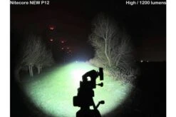 Nitecore NEW P12 Tactical Flashlight, 1200 Lumens -Nitecore NCNEWP12 09 nitecore