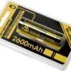 NiteCore NL1826R Micro-USB Rechargeable 18650 Li-ion Battery, 2600mAh