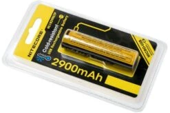 NiteCore NL1829RLTP Low-Temp Micro-USB Rechargeable 18650 Li-ion Battery, 2900mAh