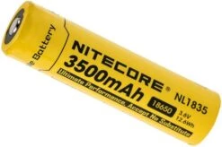 Nitecore NL1835 18650-battery 3500mah -Nitecore NCNL1835 01 nitecore ncnl1835 01