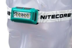NiteCore NU10 Lightweight Rechargeable Head Torch, Green