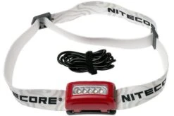 NiteCore NU10 Lightweight Rechargeable Head Torch, Red -Nitecore NCNU10 RD 06 nitecore ncnu10 rd 06