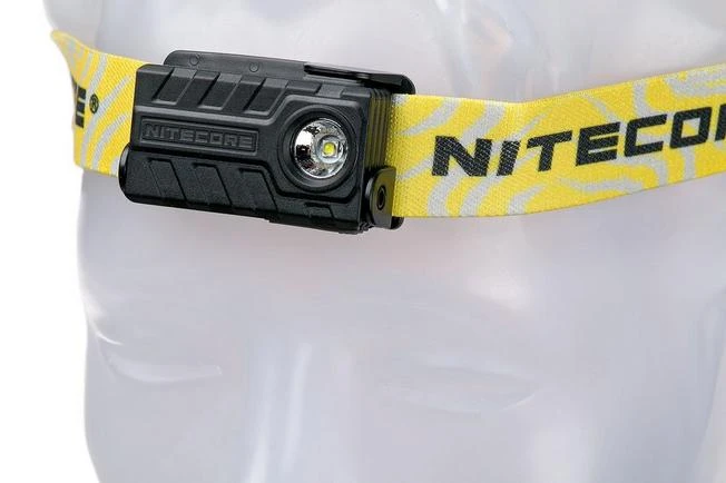 NiteCore NU20 Lightweight Rechargeable Head Torch, Black 1 NiteCore NU20 Lightweight Rechargeable Head Torch, Black