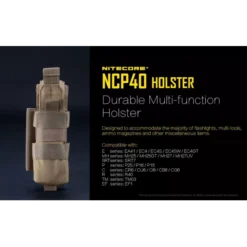 Nitecore NCP40 Holster -Nitecore NCP40 0