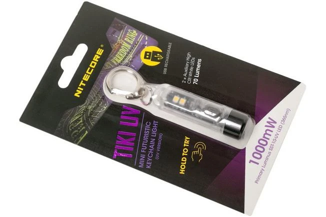 Nitecore TIKI UV, Keychain Flashlight With UV Light 6 Nitecore TIKI UV, Keychain Flashlight With UV Light - Image 6