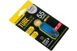 NiteCore Tube V2.0, Rechargeable Keychain Flashlight, Blue -Nitecore NCTUBEV2 BL 05 nitecore