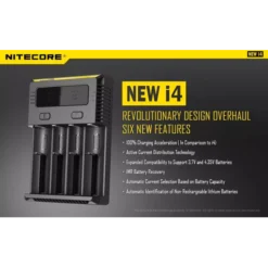 Nitecore New I4 Intellicharger -Nitecore NEW i4 0