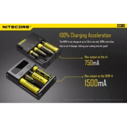 Nitecore New I4 Intellicharger -Nitecore NEW i4 1