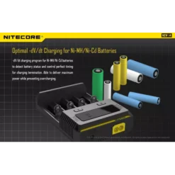 Nitecore New I4 Intellicharger -Nitecore NEW i4 3