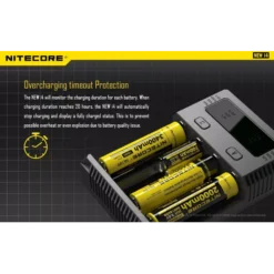 Nitecore New I4 Intellicharger -Nitecore NEW i4 5