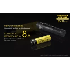 Nitecore 18650 Li-ion High Performance Battery (3500mAh) NL1835HP -Nitecore NL1835HP 1