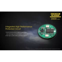 Nitecore 18650 Li-ion High Performance Battery (3500mAh) NL1835HP -Nitecore NL1835HP 4