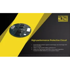 Nitecore 21700 NL2140 Li-ion Battery (4000mAh) -Nitecore NL2140 4