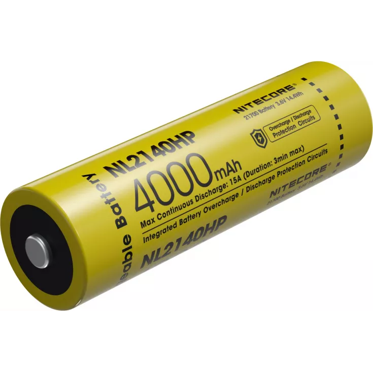 Nitecore 21700 NL2140HP Li-ion High Performance (4000mAh) 1 Nitecore 21700 NL2140HP Li-ion High Performance (4000mAh)
