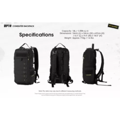 Nitecore BP18 Backpack -Nitecore Nitecore BP18 10