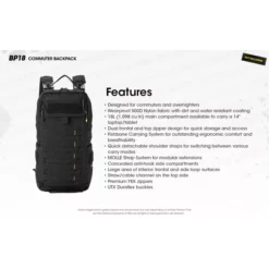 Nitecore BP18 Backpack -Nitecore Nitecore BP18 11