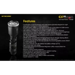 Nitecore CI7 23 Nitecore CI7 -Nitecore Nitecore CI7 10