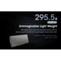 Nitecore Carbo 20000 Power Bank -Nitecore Nitecore Carbo 20000 5