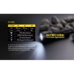 Nitecore EF1 -Nitecore Nitecore EF1 Spec