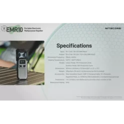 Nitecore EMR10 Electronic Mosquito Repeller -Nitecore Nitecore EMR10 11