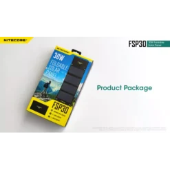 Nitecore FSP30 Foldable Solar Panel -Nitecore Nitecore FSP30 10
