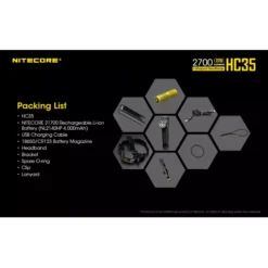 Nitecore HC35 -Nitecore Nitecore HC35 9