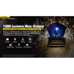 Nitecore HC60 V2 -Nitecore Nitecore HC60 V2 1