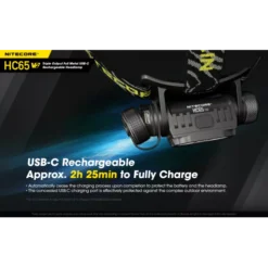 Nitecore HC65 V2 -Nitecore Nitecore HC65 V2 6