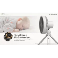 Nitecore NEF10 Electric Fan -Nitecore Nitecore NEF10 3