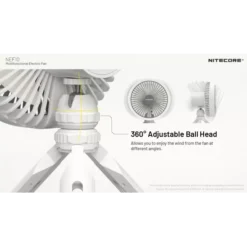 Nitecore NEF10 Electric Fan -Nitecore Nitecore NEF10 6
