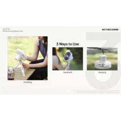 Nitecore NEF10 Electric Fan -Nitecore Nitecore NEF10 7