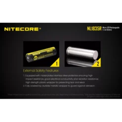 Nitecore NL1835R Micro-USB 18650 3500mAh Li-ion Battery -Nitecore Nitecore NL1835R 5