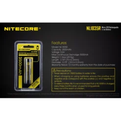 Nitecore NL1835R Micro-USB 18650 3500mAh Li-ion Battery -Nitecore Nitecore NL1835R 9