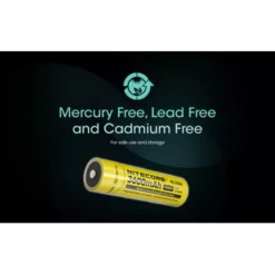 Nitecore 18650 Li-ion Battery (3600mAh) NL1836 -Nitecore Nitecore NL1836 6