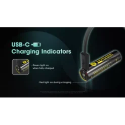 Nitecore NL1836R USB-C 18650 3600mAh Li-ion Battery -Nitecore Nitecore NL1836R 3