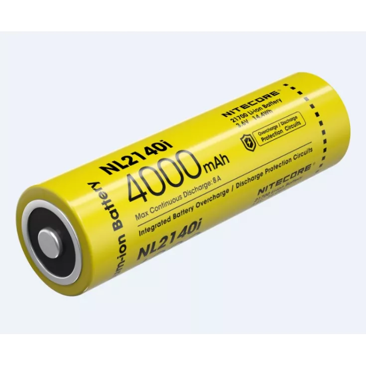 Nitecore 21700 NL2140i Li-ion Battery (4000mAh) 1 Nitecore 21700 NL2140i Li-ion Battery (4000mAh)
