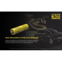 Nitecore 21700 NL2145 Li-ion Battery (4500mAh) -Nitecore Nitecore NL2145 2