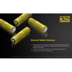 Nitecore 21700 NL2145 Li-ion Battery (4500mAh) -Nitecore Nitecore NL2145 5
